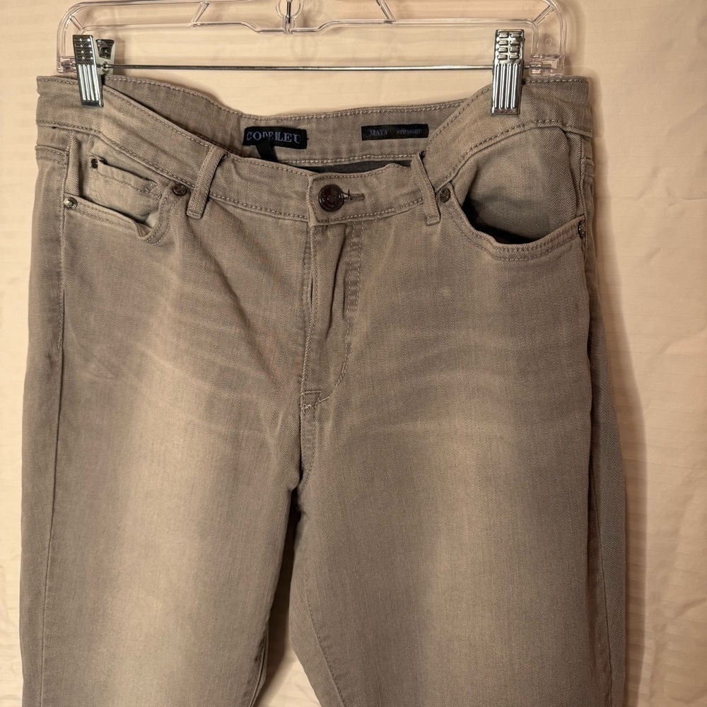 CODE BLEU 14 STRETCH GRAY PANTS Excellent Condition - Picture 1 of 10